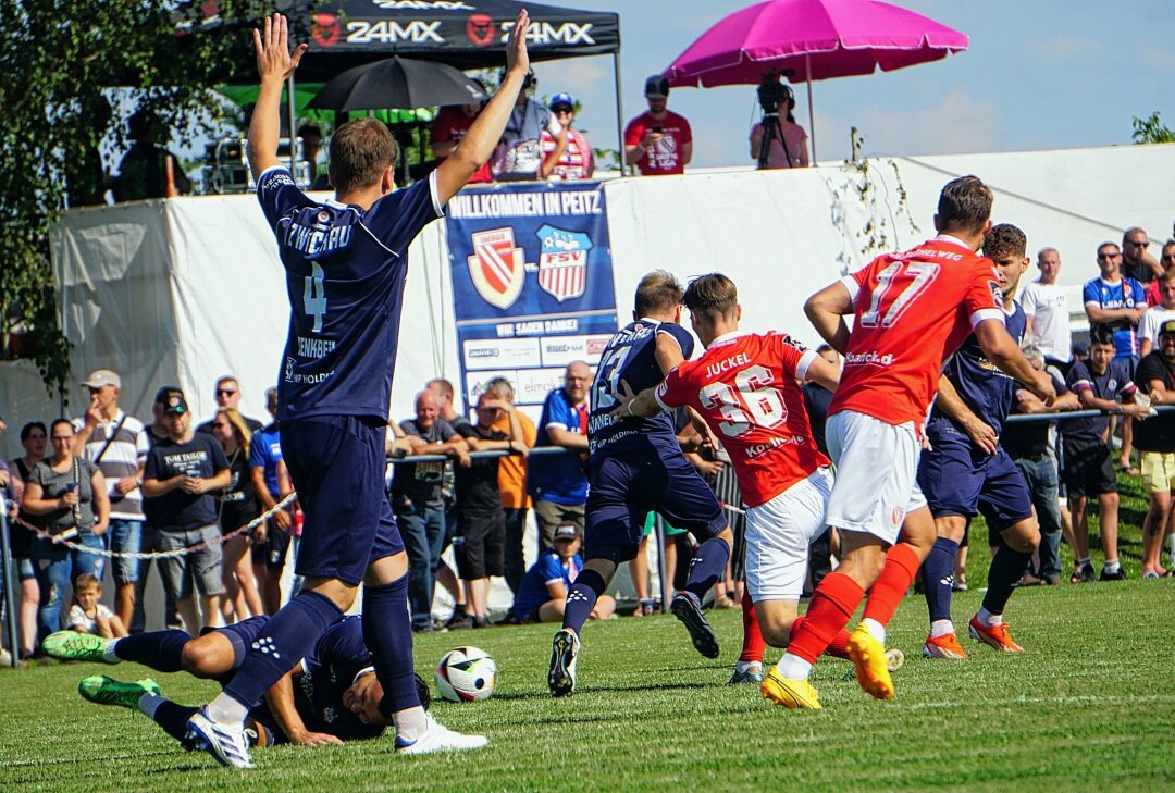 Starke Schwäne - Remis gegen Drittliga-Aufsteiger! - Der FSV Zwickau hat sein letztes Testspiel Unentschieden gespielt. Gegen den FC Energie Cottbus spielten die Schmitt-Schützlinge 2:2-Unentschieden. Foto: Marcus Hengst