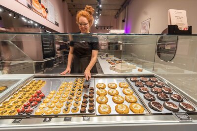 Staubtrockene Kekse waren gestern: Belegte Cookies im Trend - Das Geschäft in der Stuttgarter Innenstadt eröffnete am Samstag.