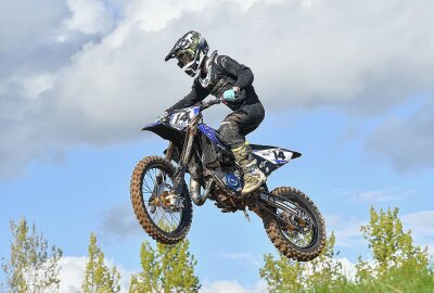 Tag 1 des 29. Motocross Thurm machte Lust auf mehr - Connor Schubert (MSC Thurm) aus Lichtenstein. Foto: Thorsten Horn