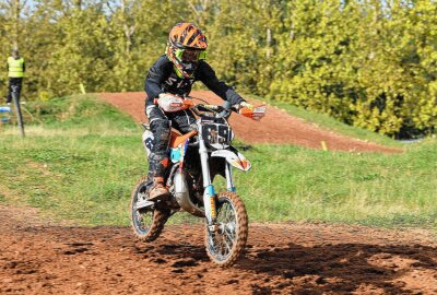 Tag 1 des 29. Motocross Thurm machte Lust auf mehr - Pit Piehler aus Langenbernsdorf. Foto: Thorsten Horn