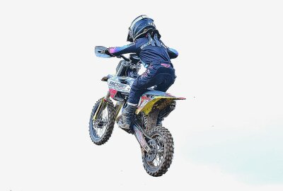 Tag 1 des 29. Motocross Thurm machte Lust auf mehr - Aniane Leier (MSC Thurm) aus Neukirchen/Erz. Foto: Thorsten Horn