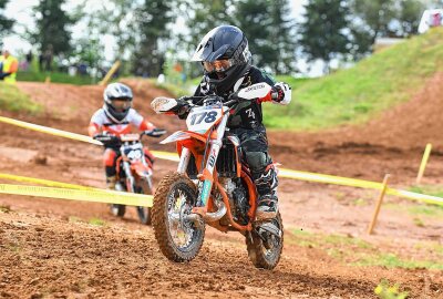 Tag 1 des 29. Motocross Thurm machte Lust auf mehr - Fritz Brenner (MSC Thurm) aus Schlunzig. Foto: Thorsten Horn