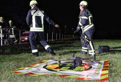 Teile eines Hauses in Chemnitz eingestürzt: Drohnenstaffel im Einsatz - Dort hatten Passanten einen Teileinsturz eines leerstehenden Gebäudes bemerkt. Foto: ChemPic