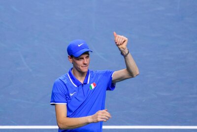 Tennisstar Sinner führt Italien ins Davis-Cup-Finale - Steht mit Italien im Davis-Cup-Finale: Jannik Sinner.