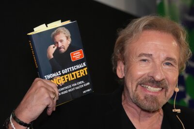 Thomas Gottschalk: "Bedauere Ohrfeige heute noch" - Das Buch ist am 16. Oktober erschienen.