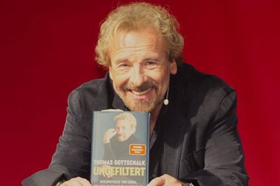 Thomas Gottschalks "Ungefiltert" fällt aus den Sachbuch-Top-Ten - Thomas Gottschalk bewarb sein Buch "Ungefiltert" in Talkshows, Interviews und auf der Frankfurter Buchmesse.