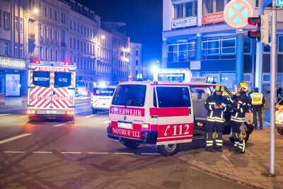 Die Feuerwehr war mit einem dutzend Fahrzeugen vor Ort.