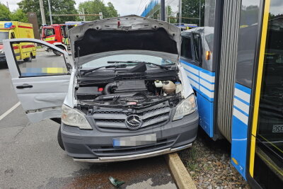 Tödliches Unglück in Chemnitz: Frau stirbt bei Straßenbahnunfall - In Chemnitz kam es am Mittwoch zu einem tödlichen Unfall. Foto: Harry Härtel