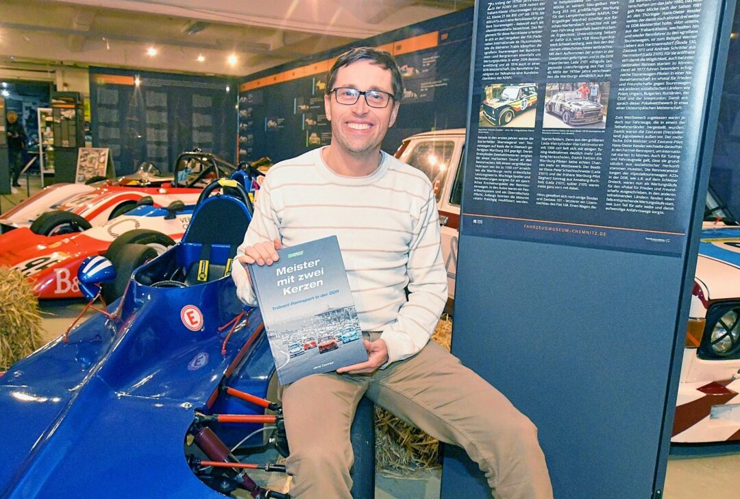 Trabi-Buch trifft Horch-Museum - Jens Conrad kommt am Donnerstag mit seinem Trabi-Buch ins Horch-Museum Zwickau. Foto: Thorsten Horn