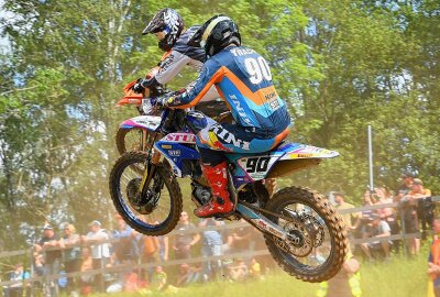 Traditionsveranstaltung war wieder der Renner - Justin Trache auf dem Weg zu Platz 13. Foto: Thorsten Horn