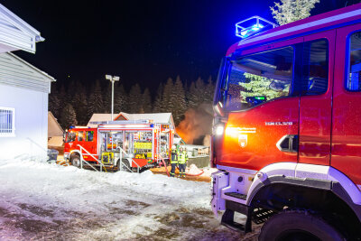 Tragischer Brand in Johanngeorgenstadt: Hasenzucht in Flammen - 