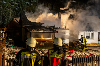 Tragischer Brand in Johanngeorgenstadt: Hasenzucht in Flammen - 