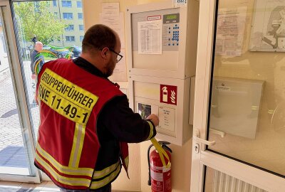 Training für den Ernstfall in Schneeberg - Foto: Daniel Unger