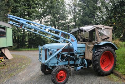 Treffen historischer Technik und Oldtimer in Straßberg - Alte Technik, die ihre Fans begeistert.. (Foto: Simone Zeh)