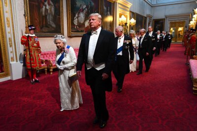 Trump und die Royals: Wie eng ist die Beziehung? - Die gestorbene Queen soll nicht sehr angetan von Trump gewesen sein. (Archivbild)