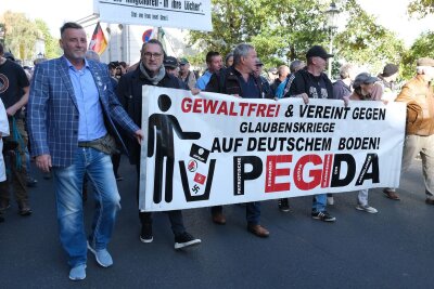 Über 40 Verletzte durch islamfeindliche Straftaten in 2024 - 2014 wurde in Dresden das rassistische Bündnis "Patriotische Europäer gegen die Islamisierung des Abendlandes" (Pegida) gegründet. Vor einigen Tagen fand die voraussichtlich letzte Kundgebung der Vereinigung statt. (Archivfoto)