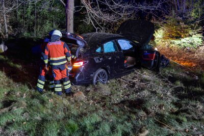 Überholmanöver führt zu Unfall auf B173 bei Freiberg - 