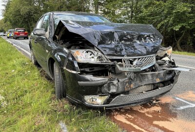 Unfall bei Dresden: Fahrer mit 3,1 Promille verursacht Kollision - Am Donnerstag kam es zu einem Verkehrsunfall zwischen zwei PKW. Foto: Roland Halkasch