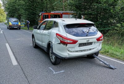 Unfall bei Dresden: Fahrer mit 3,1 Promille verursacht Kollision - Am Donnerstag kam es zu einem Verkehrsunfall zwischen zwei PKW. Foto: Roland Halkasch