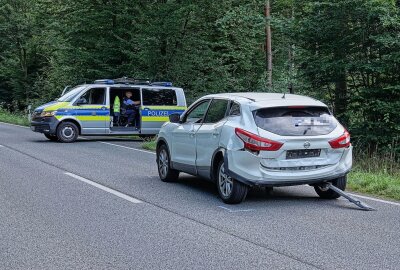 Unfall bei Dresden: Fahrer mit 3,1 Promille verursacht Kollision - Am Donnerstag kam es zu einem Verkehrsunfall zwischen zwei PKW. Foto: Roland Halkasch