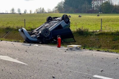 In Schneeberg kam es gegen 13 Uhr zu einem Unfall. Foto: Daniel Unger