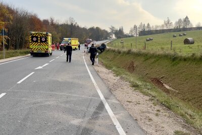 Die Wildbacher Straße ist voll gesperrt. Foto: Daniel Unger