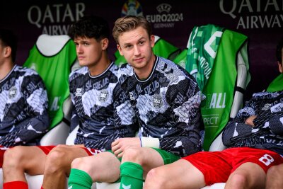 Union-Keeper Rönnow beendet Nationalmannschaftskarriere - Meist musste Union-Keeper Frederik Rönnow (M) in der dänischen Nationalmannschaft auf der Bank Platz nehmen.