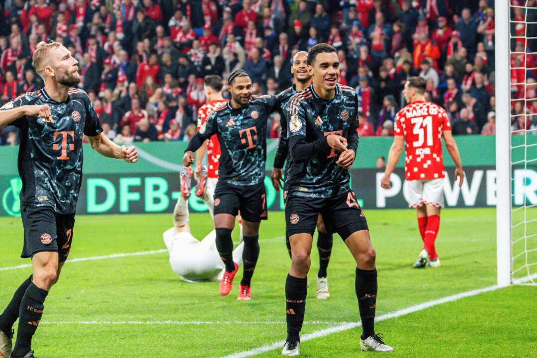 Union und Heidenheim scheitern - Bayern im Achtelfinale - Souverän wandert Bayern München ins Pokal-Achtelfinale.