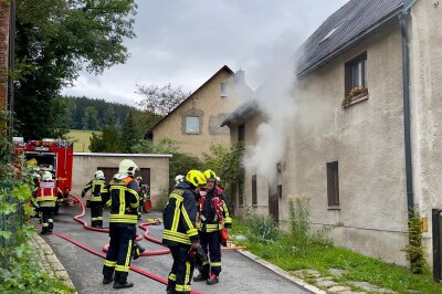 In einem Heizungsraum hat ein Holzstapel gebrannt. Foto: Daniel Unger