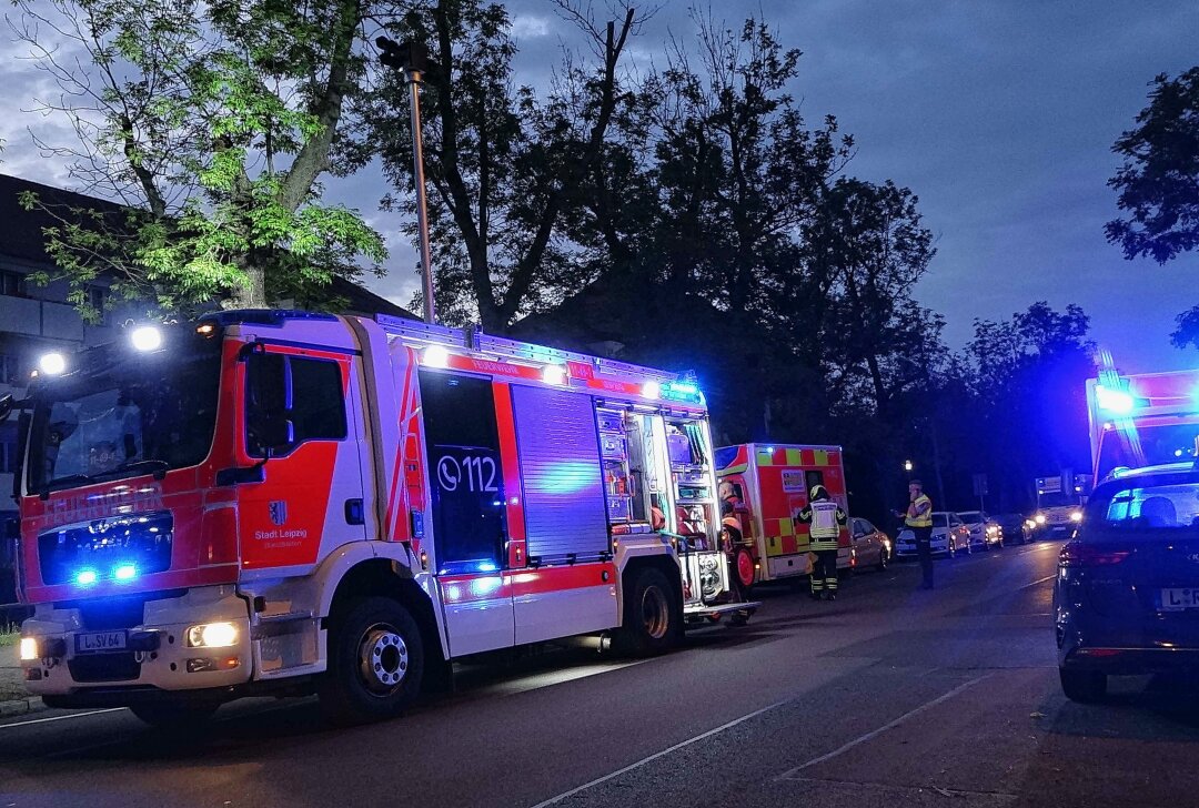 Update: Eine Person bei Wohnungsbrand in Leipzig verletzt - Drei Menschen werden bei einem Brand in Leipzig verletzt. Foto: xcitepress