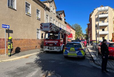 Update: Einsatz mit Rettungshubschrauber in Werdau - Schwerverletzter im Fachklinikum verstorben - Einsatz mit Rettungshubschrauber in Werdau. Foto: Mario Dudacy