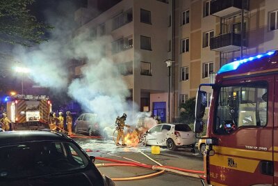 Einsatzkräfte Vorort in der Dürerstraße. Foto: xcitepress/Philipp Rostig