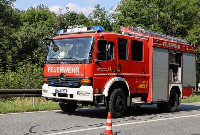 Update zum Unfall auf der B169: Motorrad prallt auf abbiegenden Audi - Am Samstagnachmittag kam es auf der B169 bei Frankenberg zu einem Verkehrsunfall, bei dem eine Person schwer verletzt wurde. Foto: Erik Hoffmann