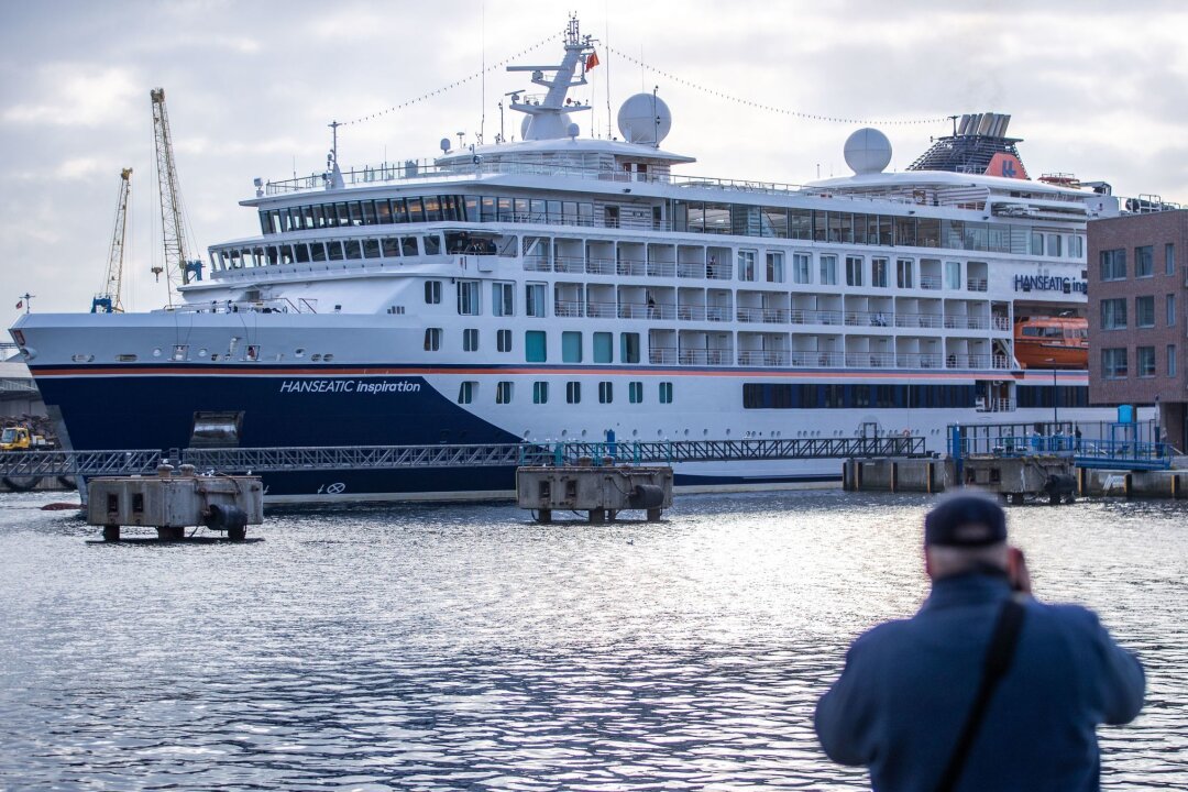 US-Behörde bemängelt Hygiene auf Kreuzfahrtschiff - Die "Hanseatic Inspiration" während eines Aufenthalts in Wismar, Mecklenburg-Vorpommern. (Archivbild)