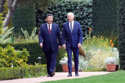 USA: Biden und Xi planen Treffen beim Apec-Gipfel in Peru - Für ihr Krisentreffen vor einem Jahr wählten sie einen idyllischen Ort aus. (Archivbild)