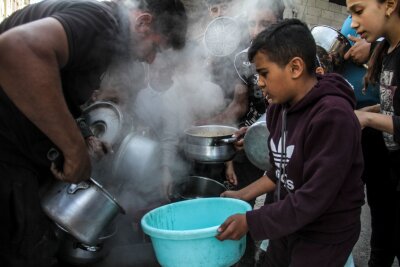 USA leisten trotz Not in Gaza weiter Militärhilfe an Israel - Im Gazastreifen droht nach Einschätzung von Hilfsorganisationen eine Hungersnot.