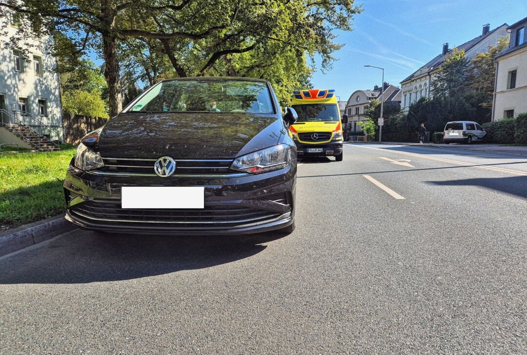 Verkehrsunfall in Freiberg: Senior wird von VW angefahren - Am Freitag kam es zu einem Unfall mit einem Fußgänger. Der Unfall geschah nicht an dieser Stelle. Foto: Marcel Schlenkrich