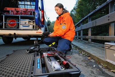 Vermisster in erzgebirgischem Stollen: Weitere Suchaktion ohne Erfolg - Die Suche nach der vermissten Person geht weiter. Foto: Niko Mutschmann