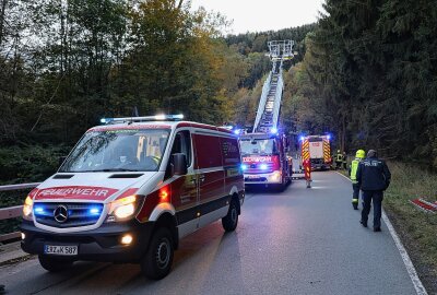 Vermisster in erzgebirgischem Stollen: Weitere Suchaktion ohne Erfolg - Mehrere Einsatzteams suchen nach der Person. Foto: Niko Mutschmann