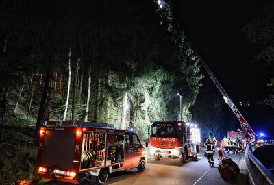 Vermisster in erzgebirgischem Stollen: Weitere Suchaktion ohne Erfolg - Die Suche nach der vermissten Person geht weiter. Foto: Niko Mutschmann