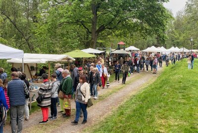 Viele Höhepunkte geplant: So wird das Veranstaltungsjahr in Crimmitschau - Der erste Höhepunkt in diesem Jahr war der Töpfermarkt in Gablenz. Foto: Holger Frenzel