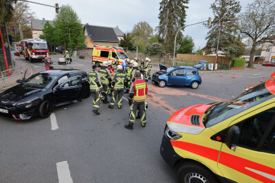 Der Kreuzungsbereich war für 3 Stunden gesperrt. Foto: Andreas Kretschel