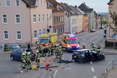 Der Kreuzungsbereich war für 3 Stunden gesperrt. Foto: Andreas Kretschel