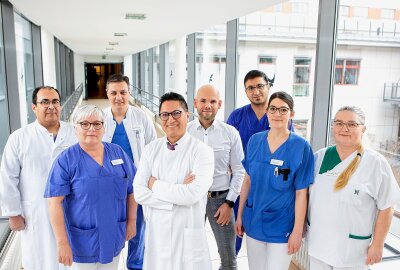 Vogtland-Klinikum: Soren Arones Gomez neuer Chefarzt - Team der Klinik für Gefäß- und endovaskuläre Chirurgie. Foto: Helios Vogtland-Klinikum Plauen
