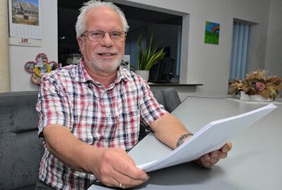 Vom Pionierblasorchester zur Institution im Erzgebirge: Musikanten feiern 60-jähriges Bestehen - Christoph Uhlmann ist Vorstandsvorsitzender der Meinersdorfer Musikanten. Foto: Ralf Wendland