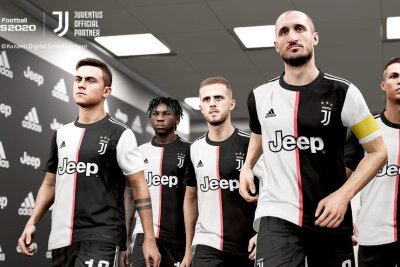 Von Anfang bis Ende, vom Pixel-Kick zur Milliarden-Marke, von "FIFA" bis "EA Sports FC" - Fieser Nadelstich der Konkurrenz: Der italienische Rekordmeister Juventus Turin ist nicht mehr dabei. Die "alte Dame" mit Cristiano Ronaldo (rechts) ist einen Exklusiv-Deal mit Konamis "eFootball PES 2020" (Bild) eingegangen und heißt in "FIFA 20" deshalb Piemonte Calcio. Auch die "Allianz Arena" des FC Bayern taucht nicht mehr bei EA auf. 