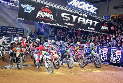 Vorverkaufsstart für SuperEnduro-WM in Riesa am 4. Januar 2025 - Wie die letzten zehn Jahre startet das neue Motorsport-Jahr in Riesa. Foto: Thorsten Horn