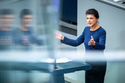 Wagenknecht schließt Kanzlerkandidatur nicht aus - Sahra Wagenknecht schließt eine BSW-Kanzlerkandidatur nicht aus. (Archivbild)