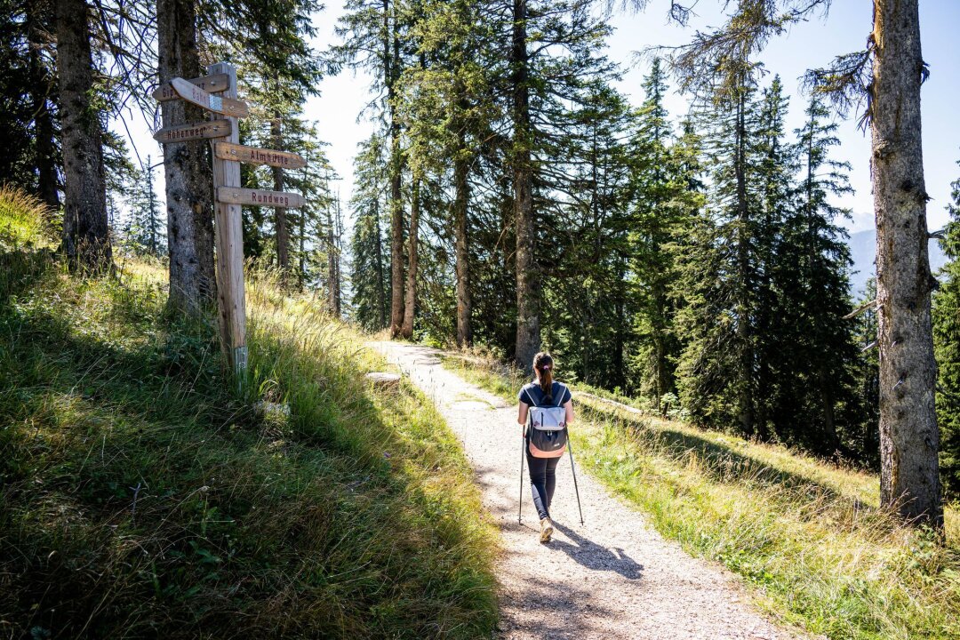 Wanderurlaub trotz Knie-Arthrose? Tipps von einem Facharzt - Auch mit Knie-Arthrose kann man wandern gehen. Höhen- und Panoramawege sind in dem Fall aber geeigneter als ein steile Auf- und Abstiege am Berg.