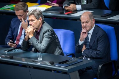 Warum die Ampel am Abgrund steht - Es kriselt: Die drei Spitzen der Ampel-Koalition. (Archivbild)